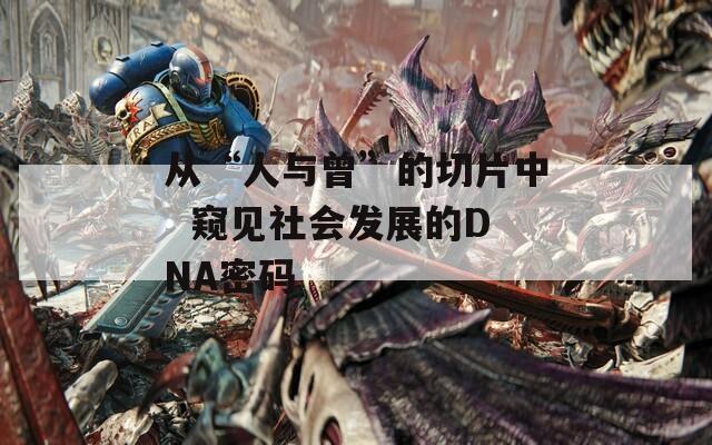 从“人与曾”的切片中  窥见社会发展的DNA密码