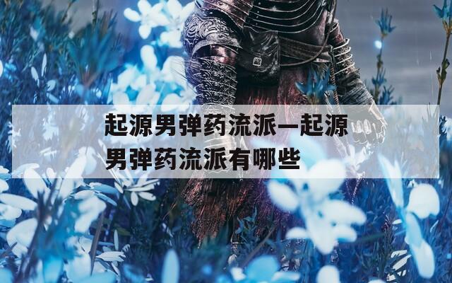起源男弹药流派—起源男弹药流派有哪些  第1张