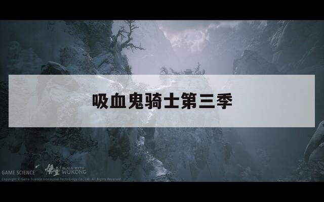 吸血鬼骑士第三季  第1张